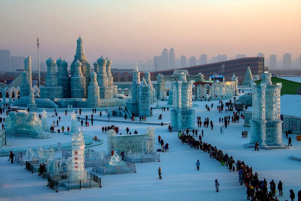 china harbin international ice and snow sculpture festival