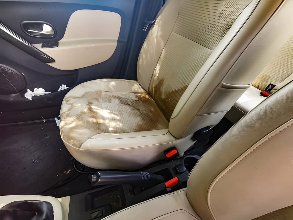 Foods Prone to Melting messing up the car seat
