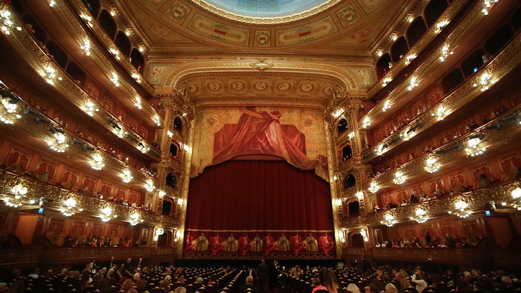 The Colón Theater in tourist attractions in Bueno Aires