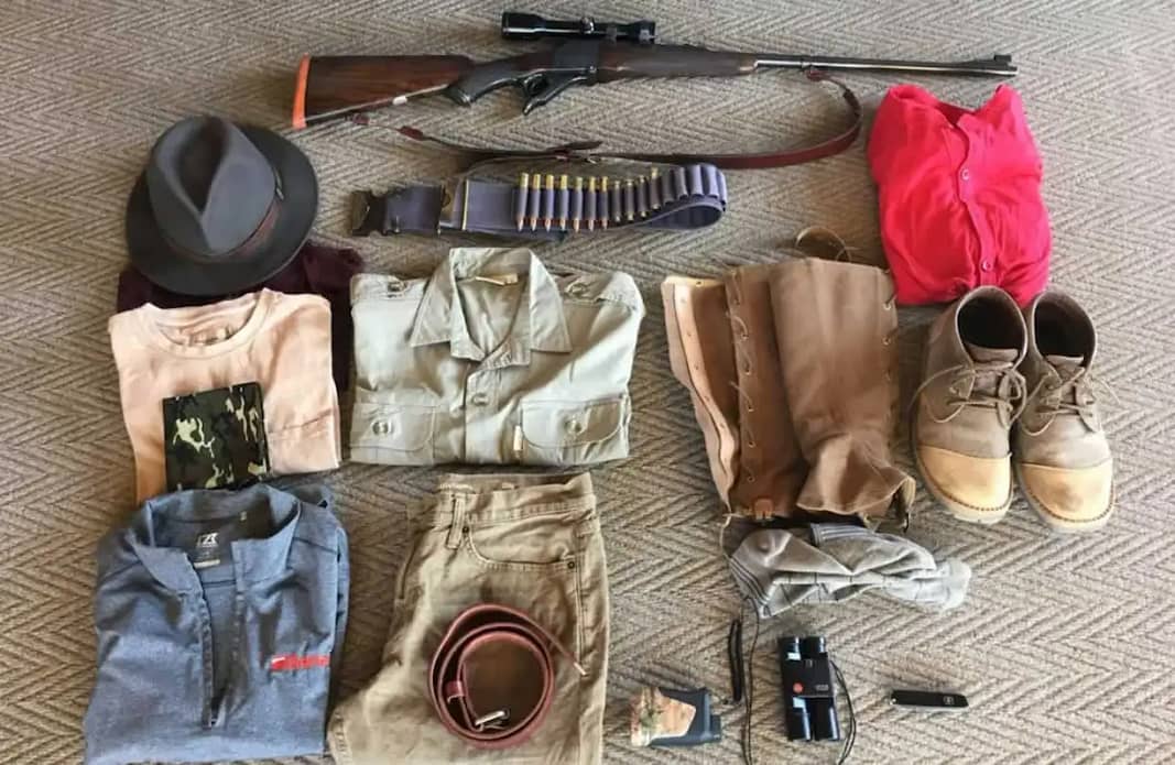 What to bring on an African hunting safari