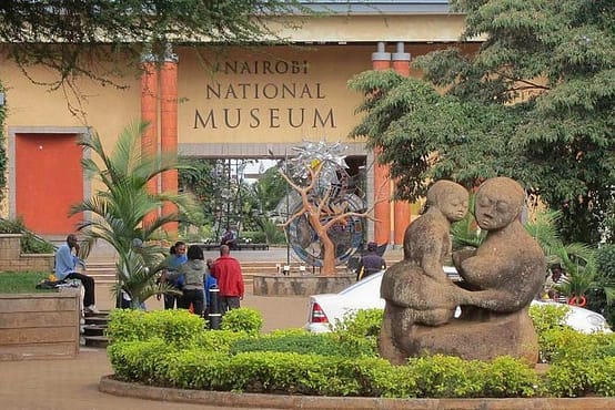 a brown and orange museum and one of the beautiful places to have fun in Kenya