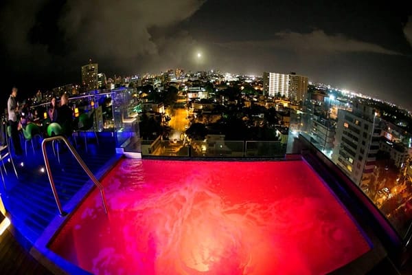 rooftop view of Condado city Puerto Rico