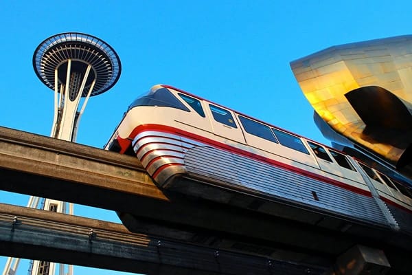 The monorail at Seattle, things to do by yourself in Seattle