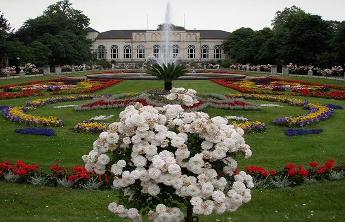 a beautiful garden with flowers (top fun places to visit in Germany) 