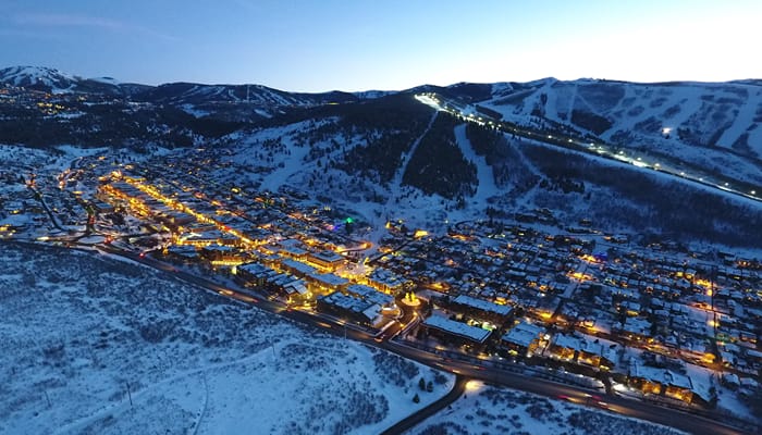  Park City, Utah. The Lights during December to experience