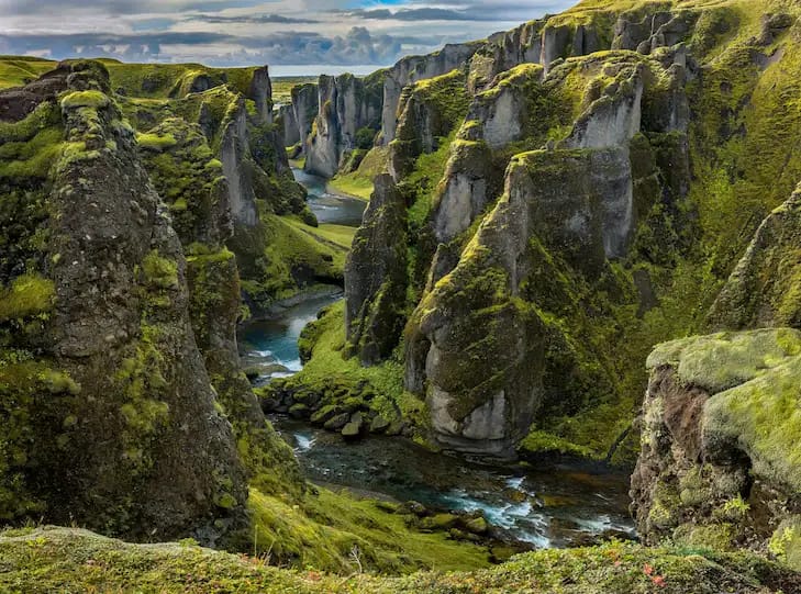 Fjadrargljufur, the Iceland grand canyon