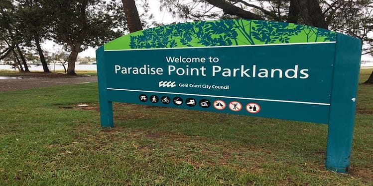 Visit Paradise Point, Roadside Park