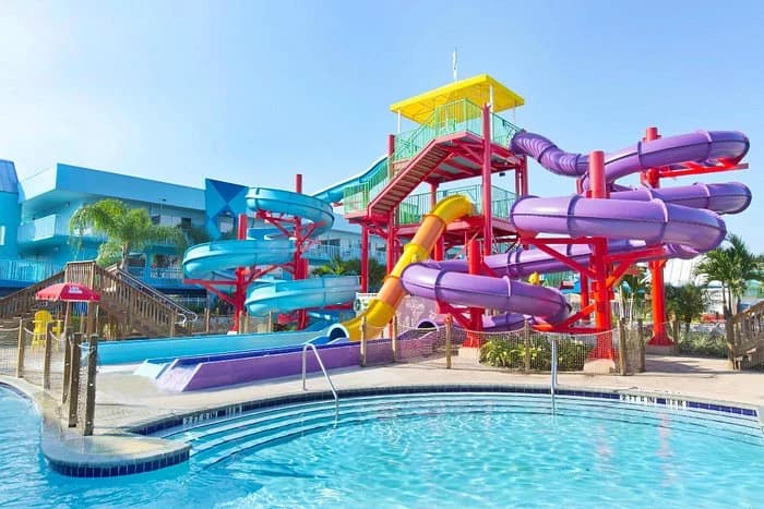 Visit the grove's water park