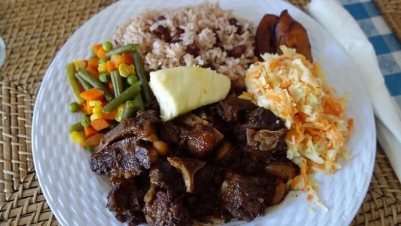 Traditional Caymanian cuisine.