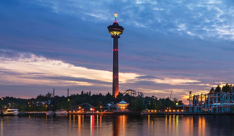 In your list of spots to visit in Tampere, be sure to visit the Nasinneula Tower